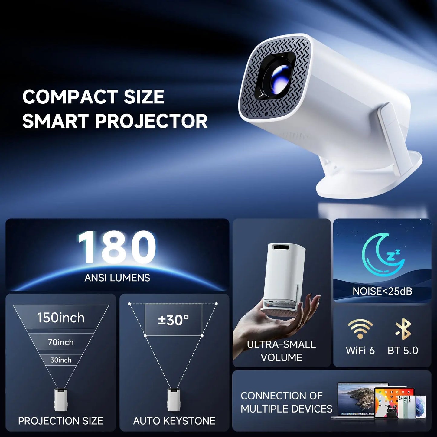 P30 Pro Smart Projector 4K