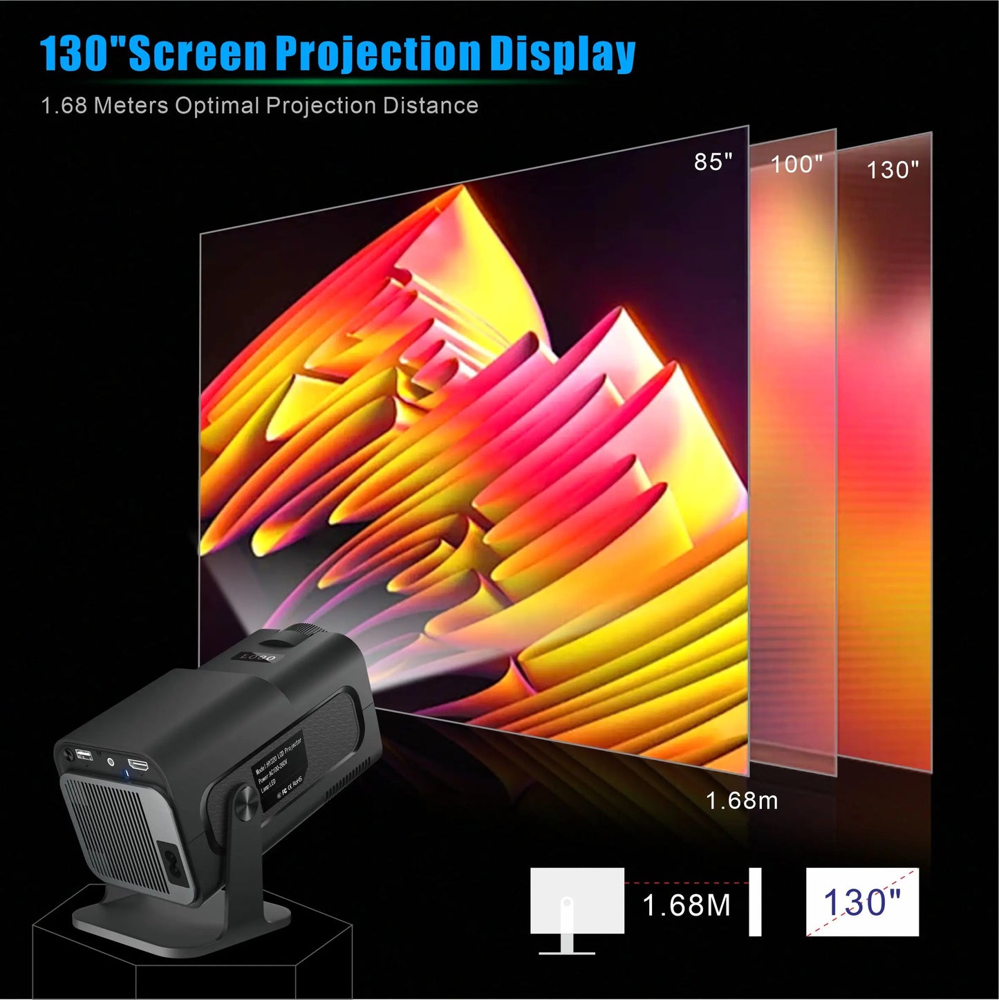 HY320 Smart Projector