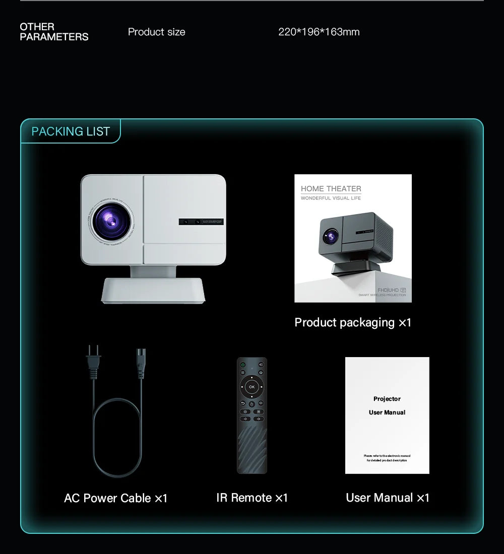 P50 Global Smart Projector