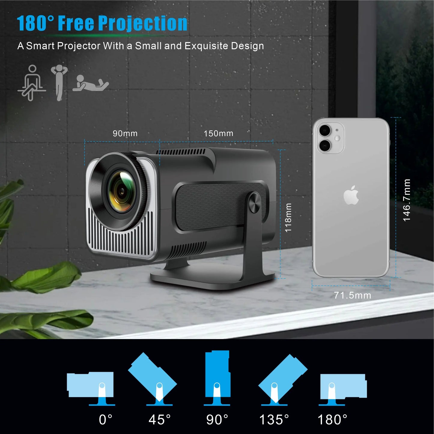 HY320 Smart Projector