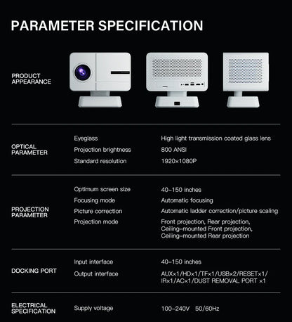 P50 Global Smart Projector